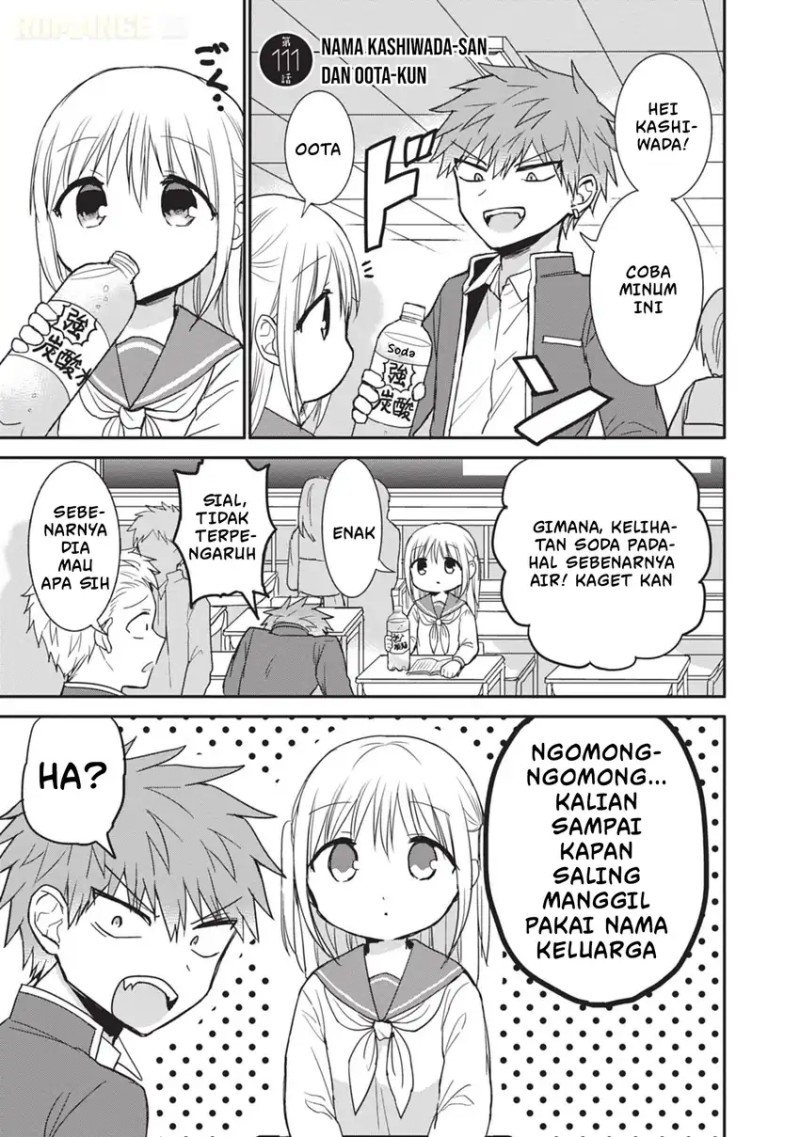 Kao ni denai Kashiwada-san to Kao ni deru Ota-kun chapter 111