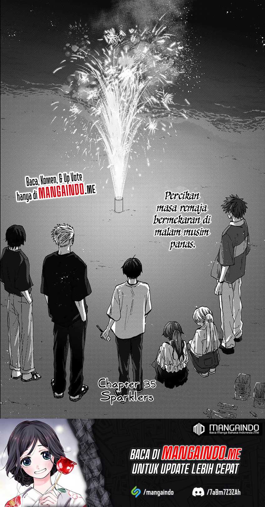 Kaoru Hana wa Rin to Saku chapter 35