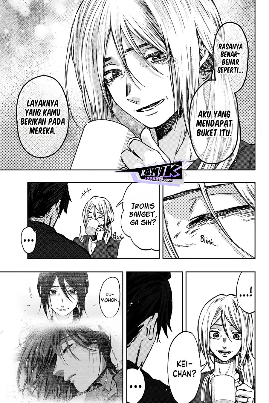Kaoru Hana wa Rin to Saku chapter 76