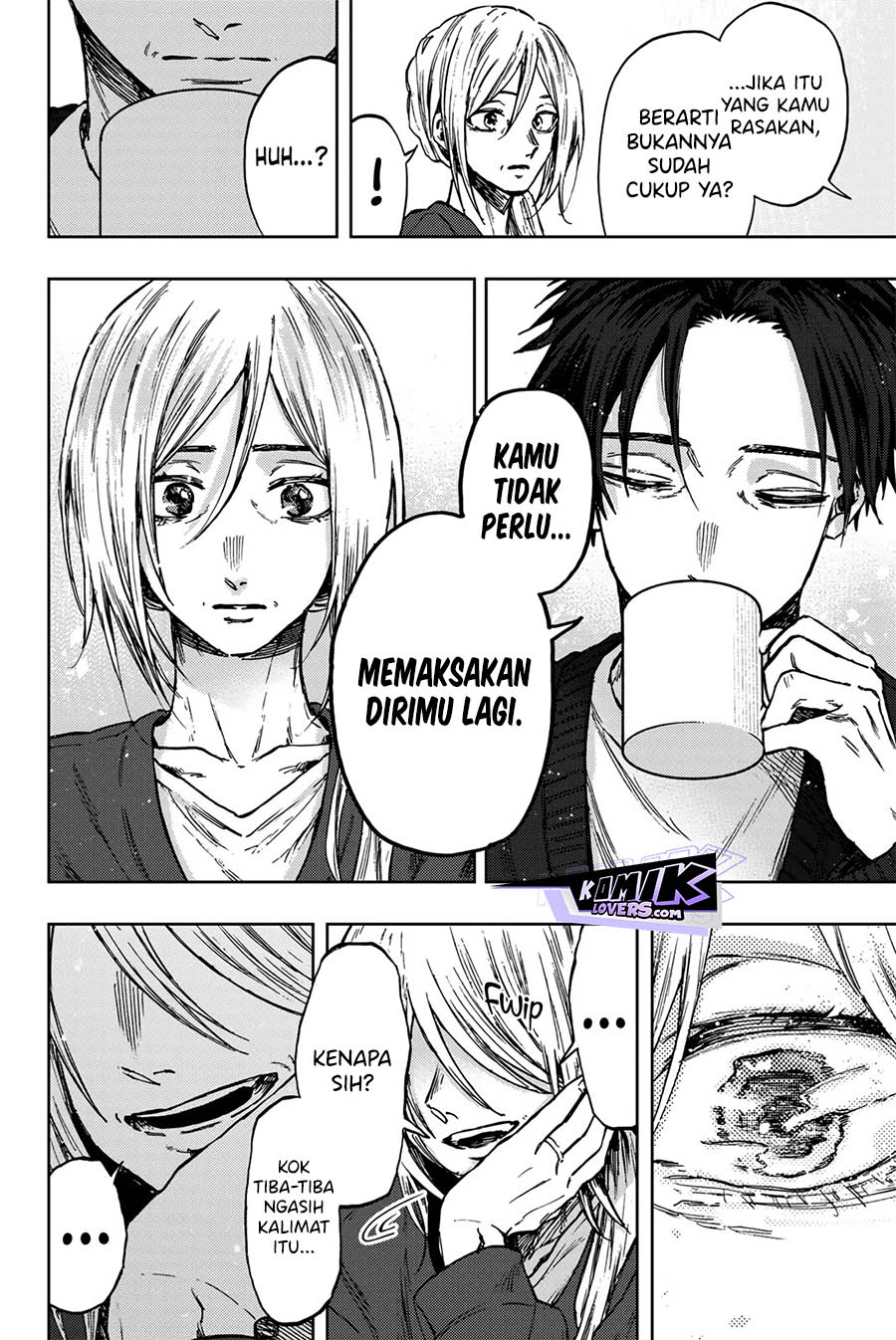 Kaoru Hana wa Rin to Saku chapter 76