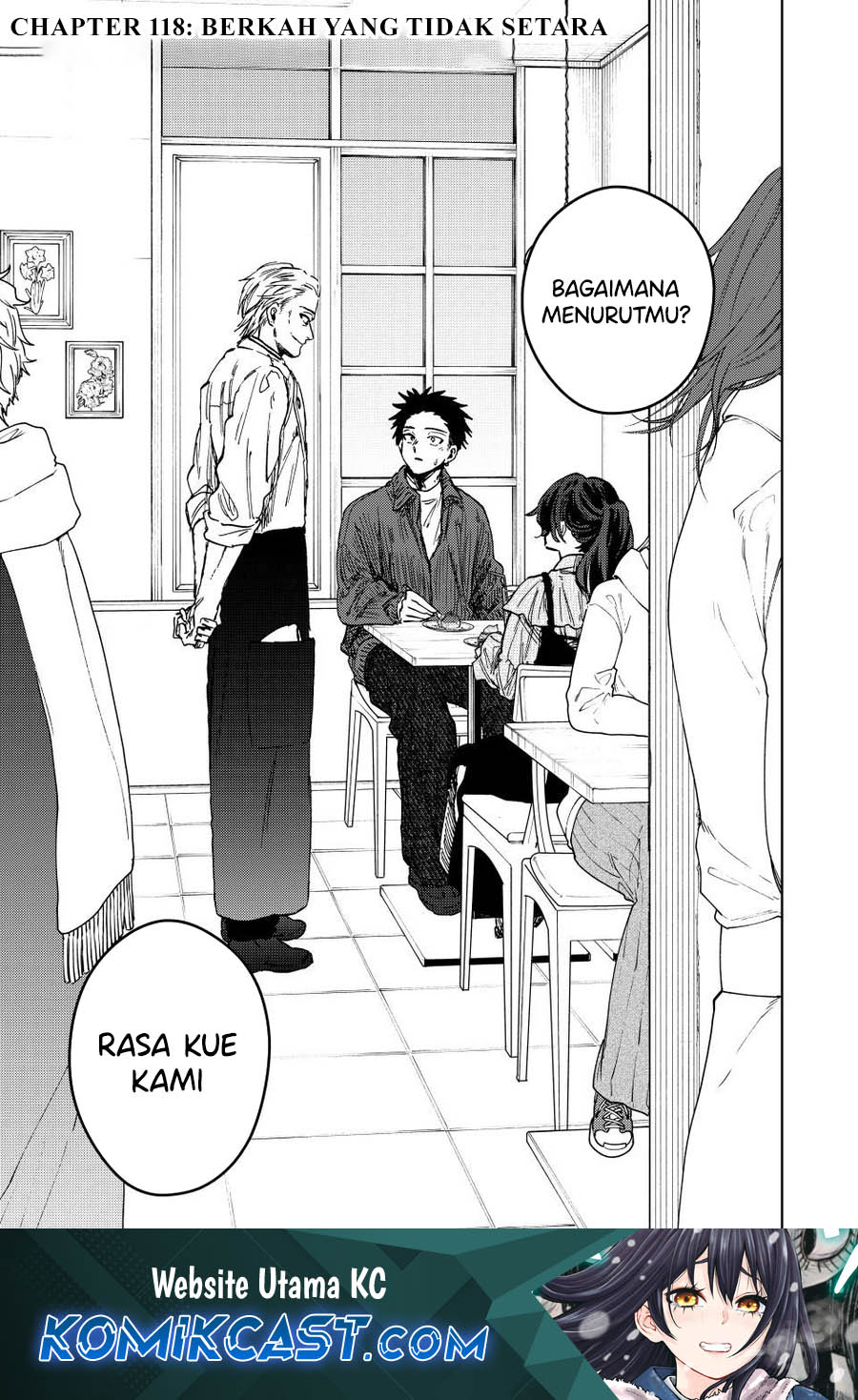 Kaoru Hana wa Rin to Saku chapter 118