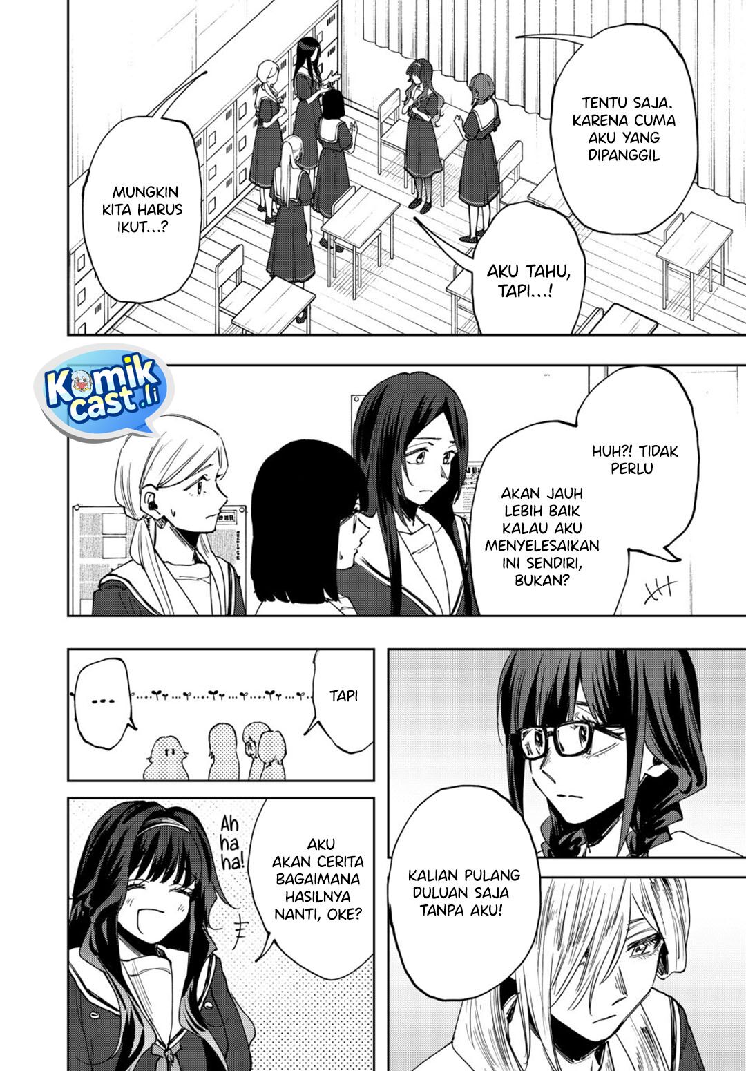 Kaoru Hana wa Rin to Saku Chapter 161 Bahasa Indonesia
