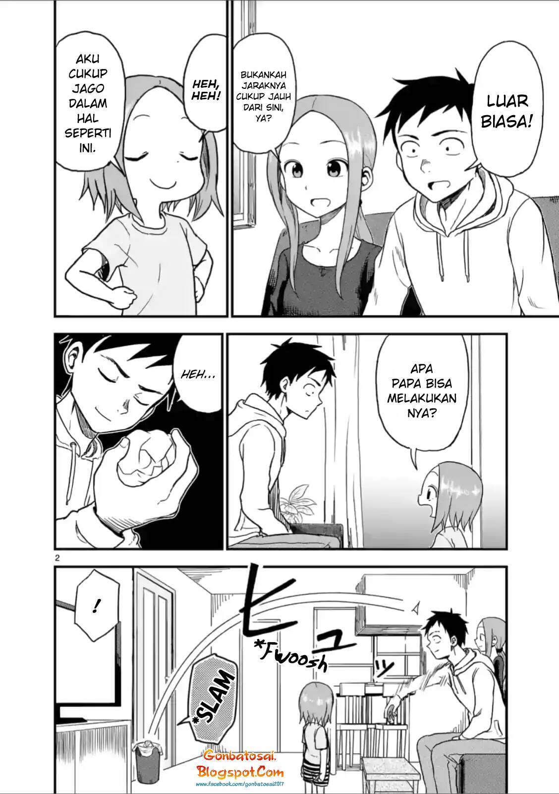 Karakai Jouzu no (Moto) Takagi-san Chapter 38 Bahasa Indonesia