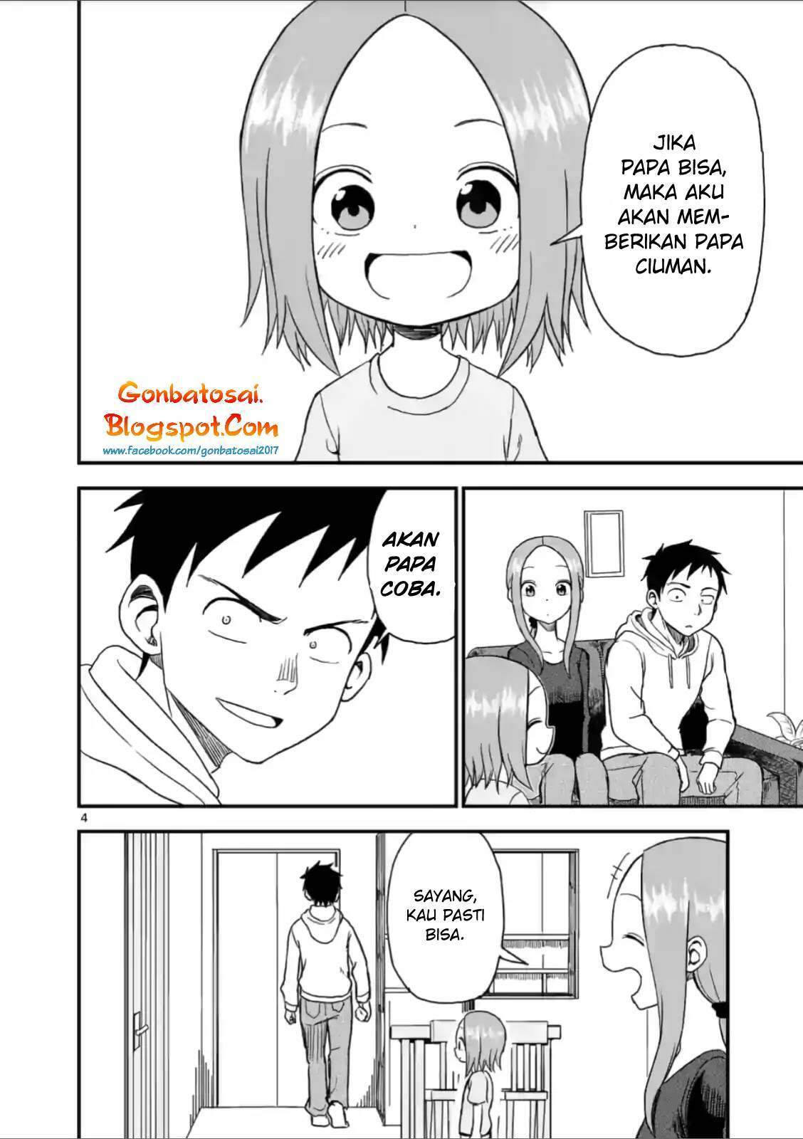 Karakai Jouzu no (Moto) Takagi-san Chapter 38 Bahasa Indonesia