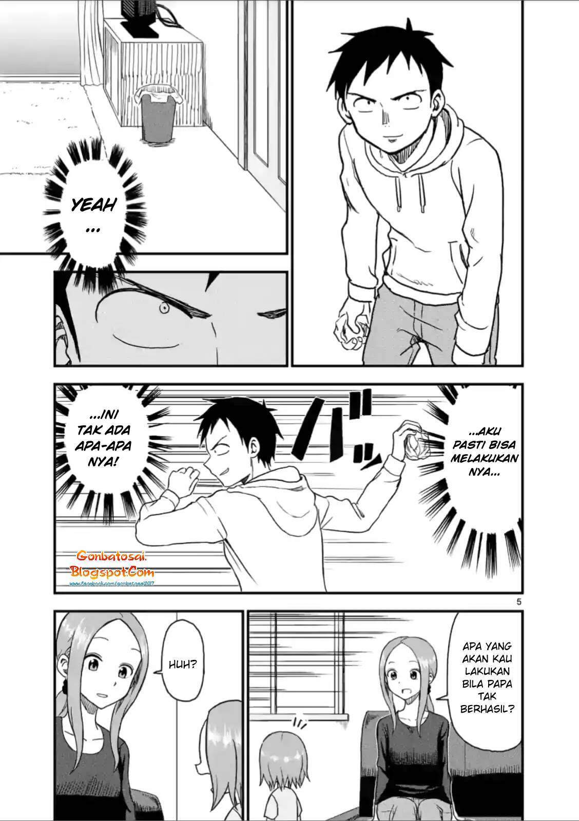 Karakai Jouzu no (Moto) Takagi-san Chapter 38 Bahasa Indonesia