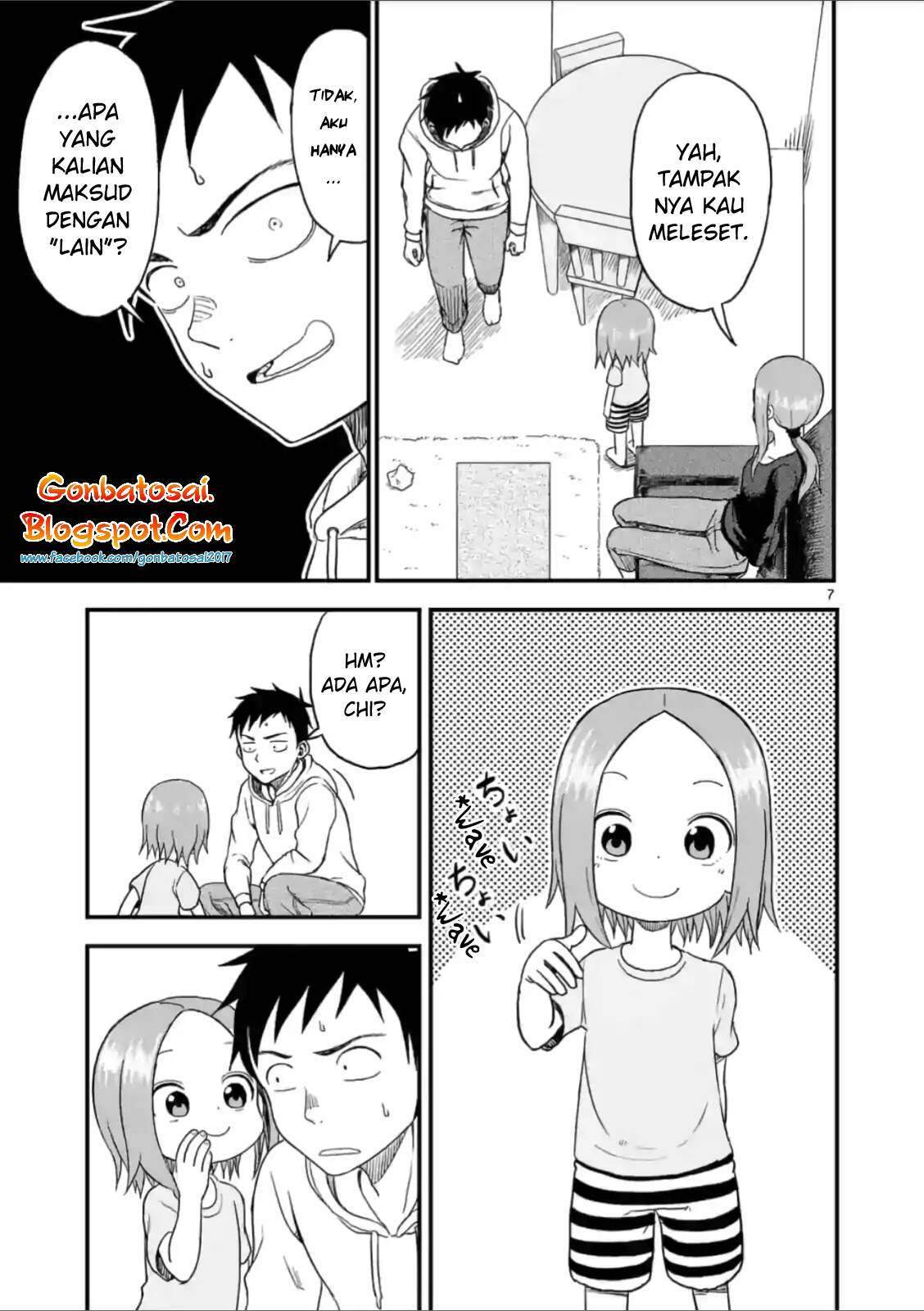 Karakai Jouzu no (Moto) Takagi-san Chapter 38 Bahasa Indonesia