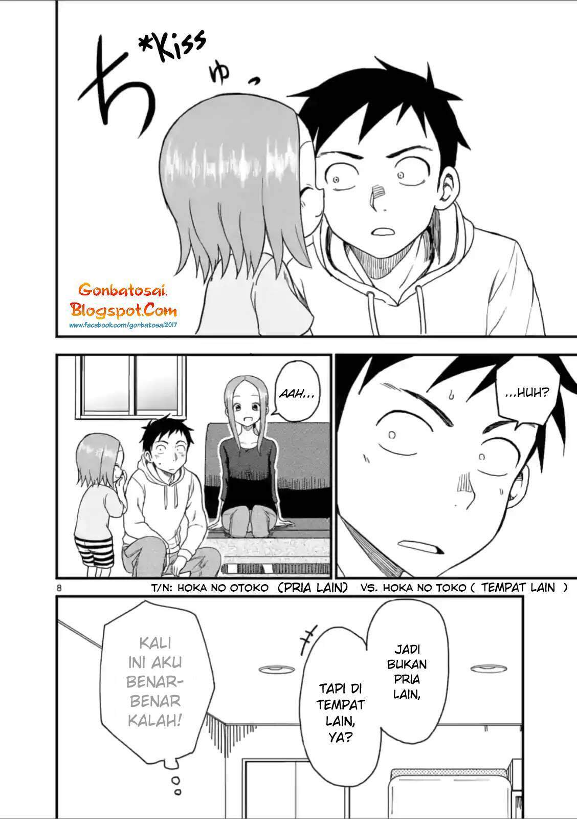 Karakai Jouzu no (Moto) Takagi-san Chapter 38 Bahasa Indonesia