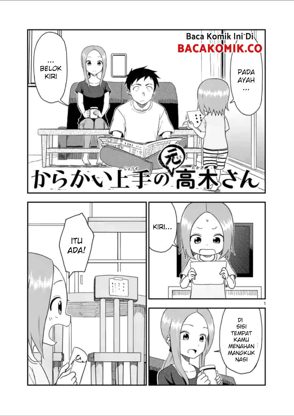 Karakai Jouzu no (Moto) Takagi-san Chapter 53 Bahasa Indonesia