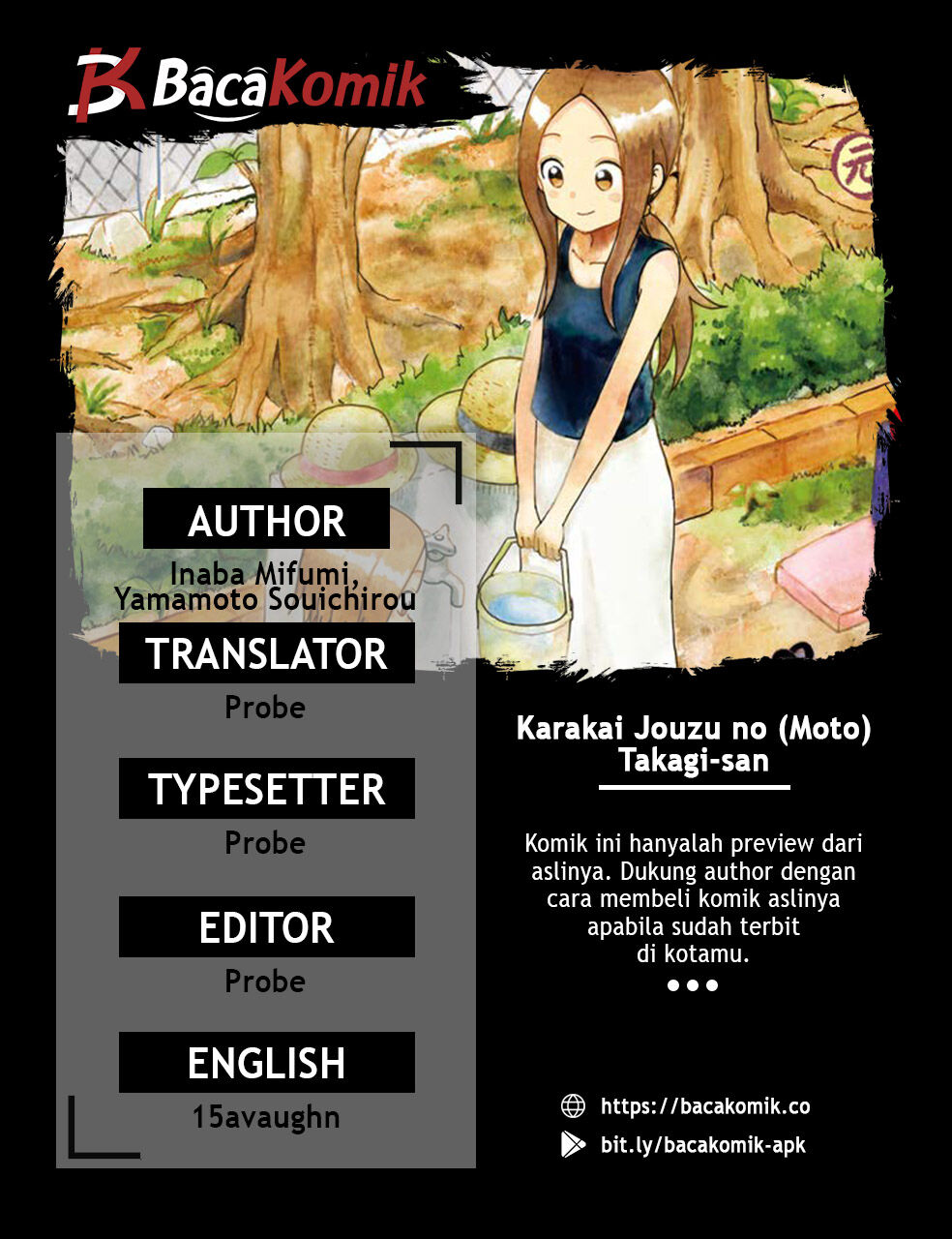 Karakai Jouzu no (Moto) Takagi-san Chapter 53 Bahasa Indonesia