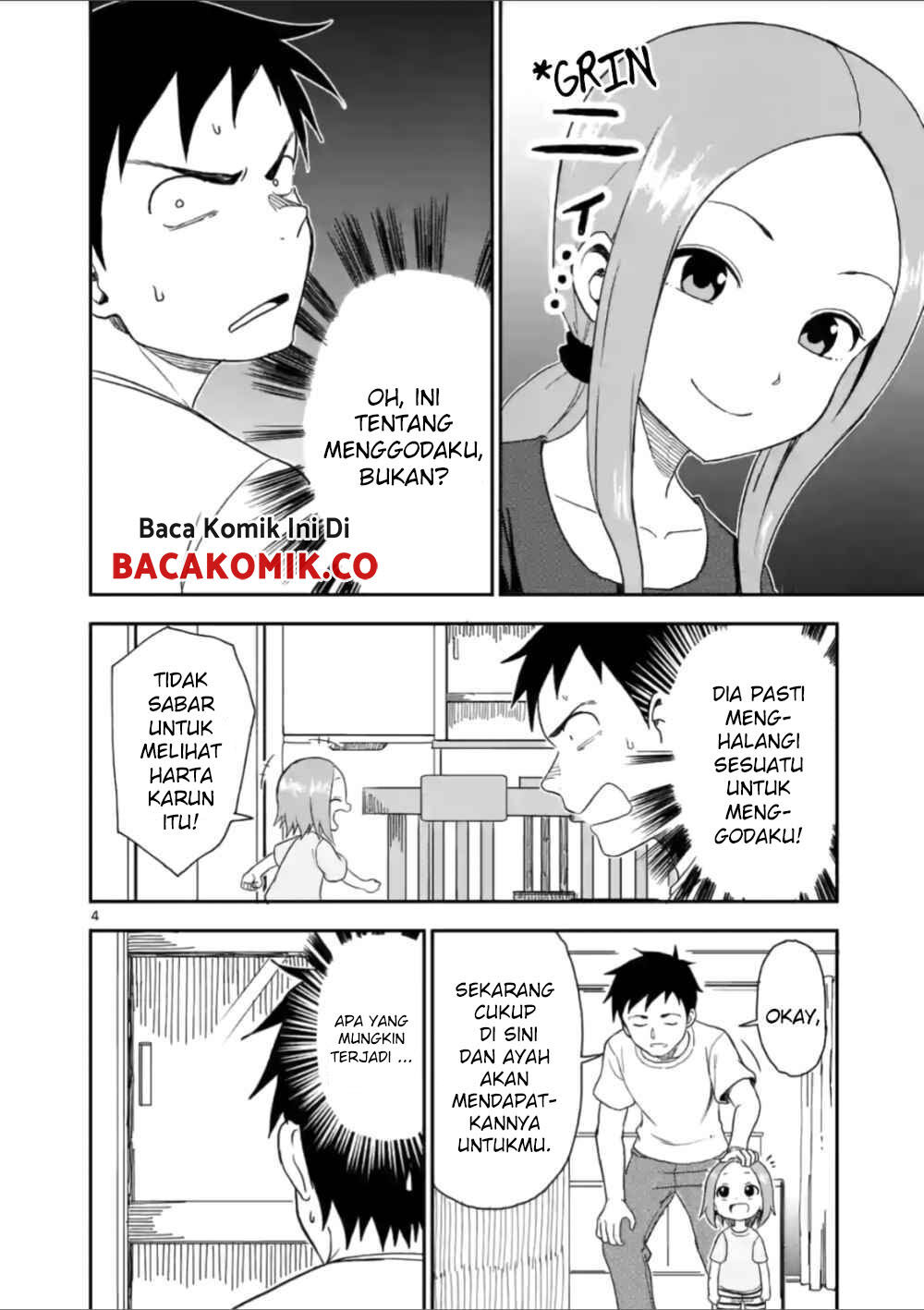 Karakai Jouzu no (Moto) Takagi-san Chapter 53 Bahasa Indonesia