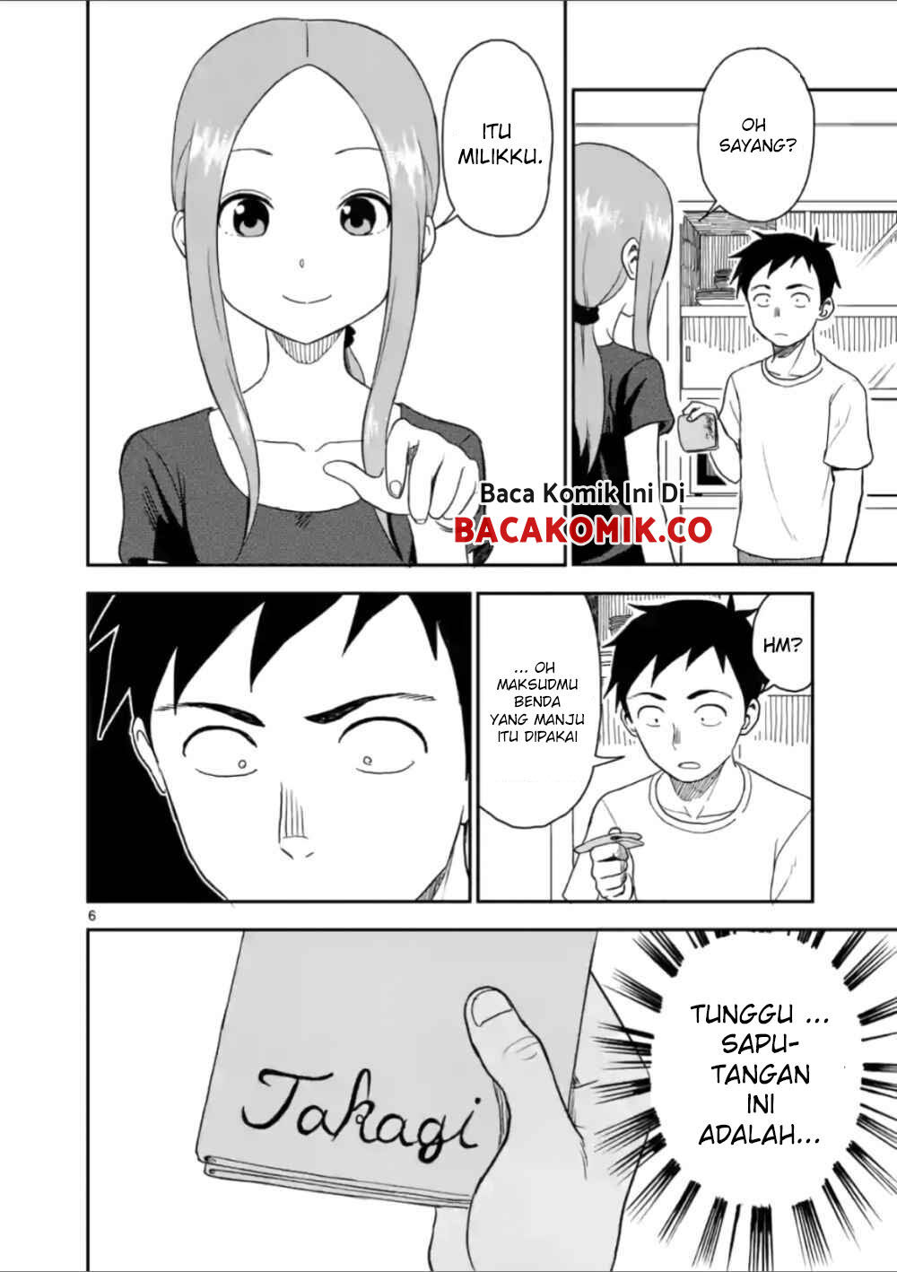 Karakai Jouzu no (Moto) Takagi-san Chapter 53 Bahasa Indonesia