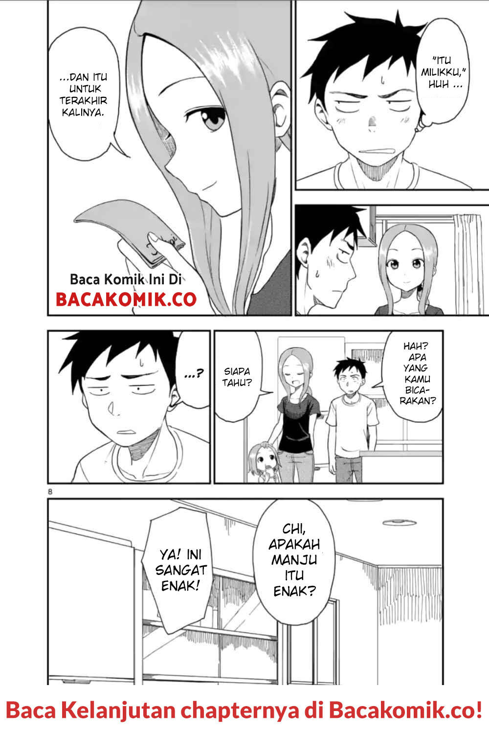 Karakai Jouzu no (Moto) Takagi-san Chapter 53 Bahasa Indonesia