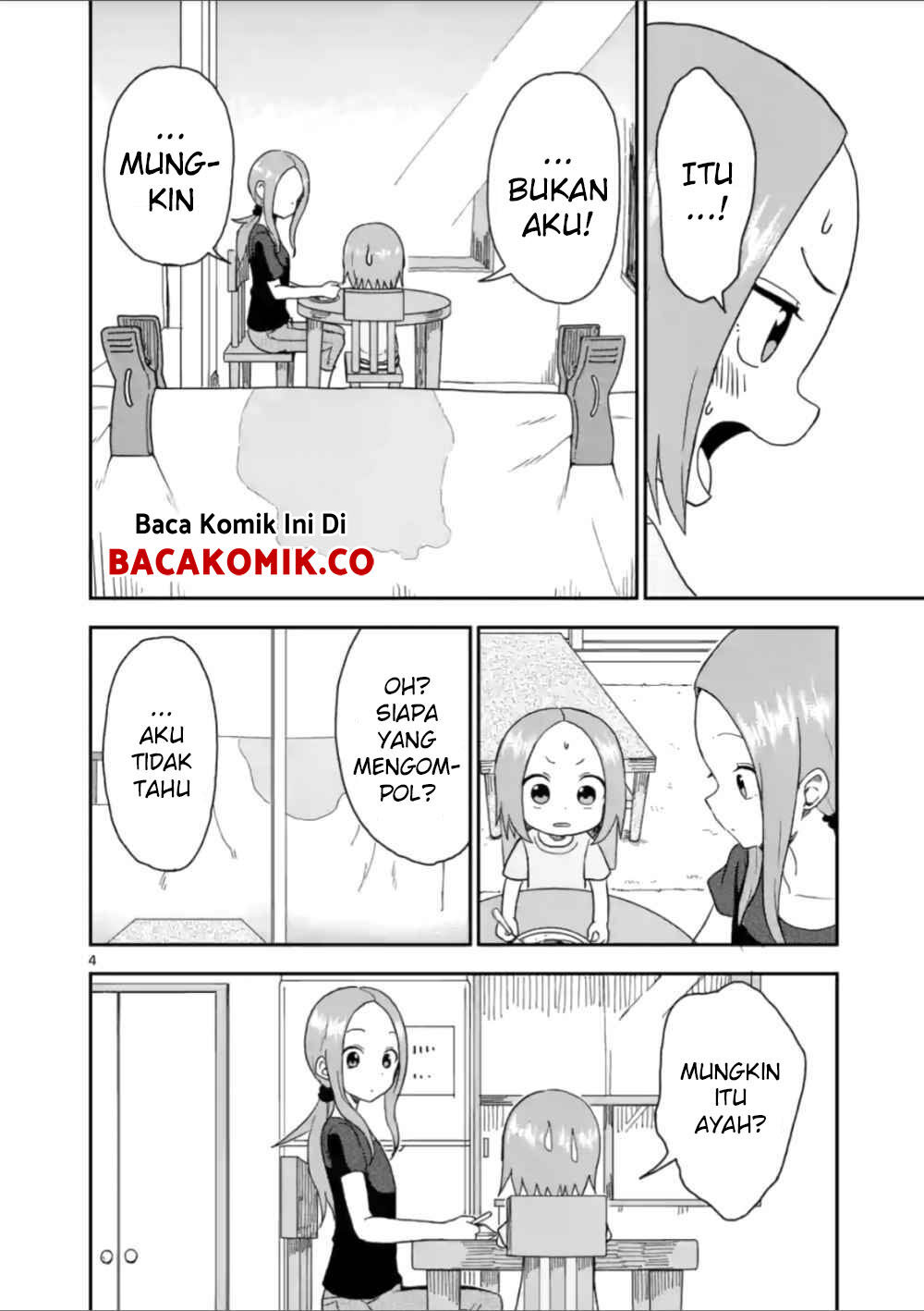 Karakai Jouzu no (Moto) Takagi-san Chapter 55 Bahasa Indonesia