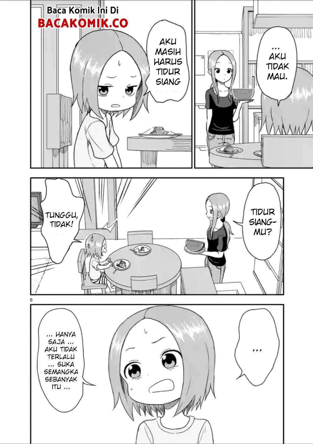 Karakai Jouzu no (Moto) Takagi-san Chapter 55 Bahasa Indonesia