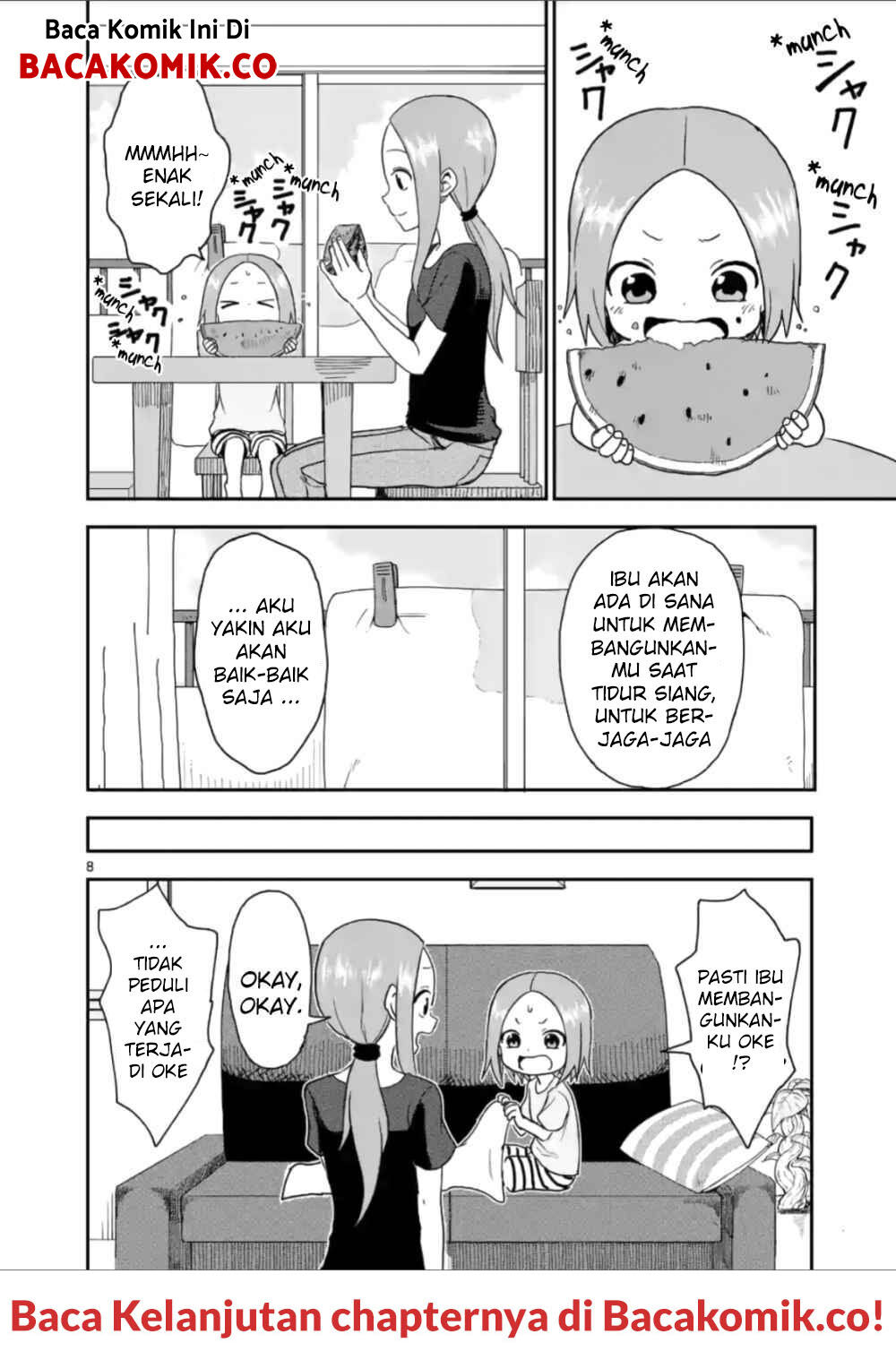 Karakai Jouzu no (Moto) Takagi-san Chapter 55 Bahasa Indonesia