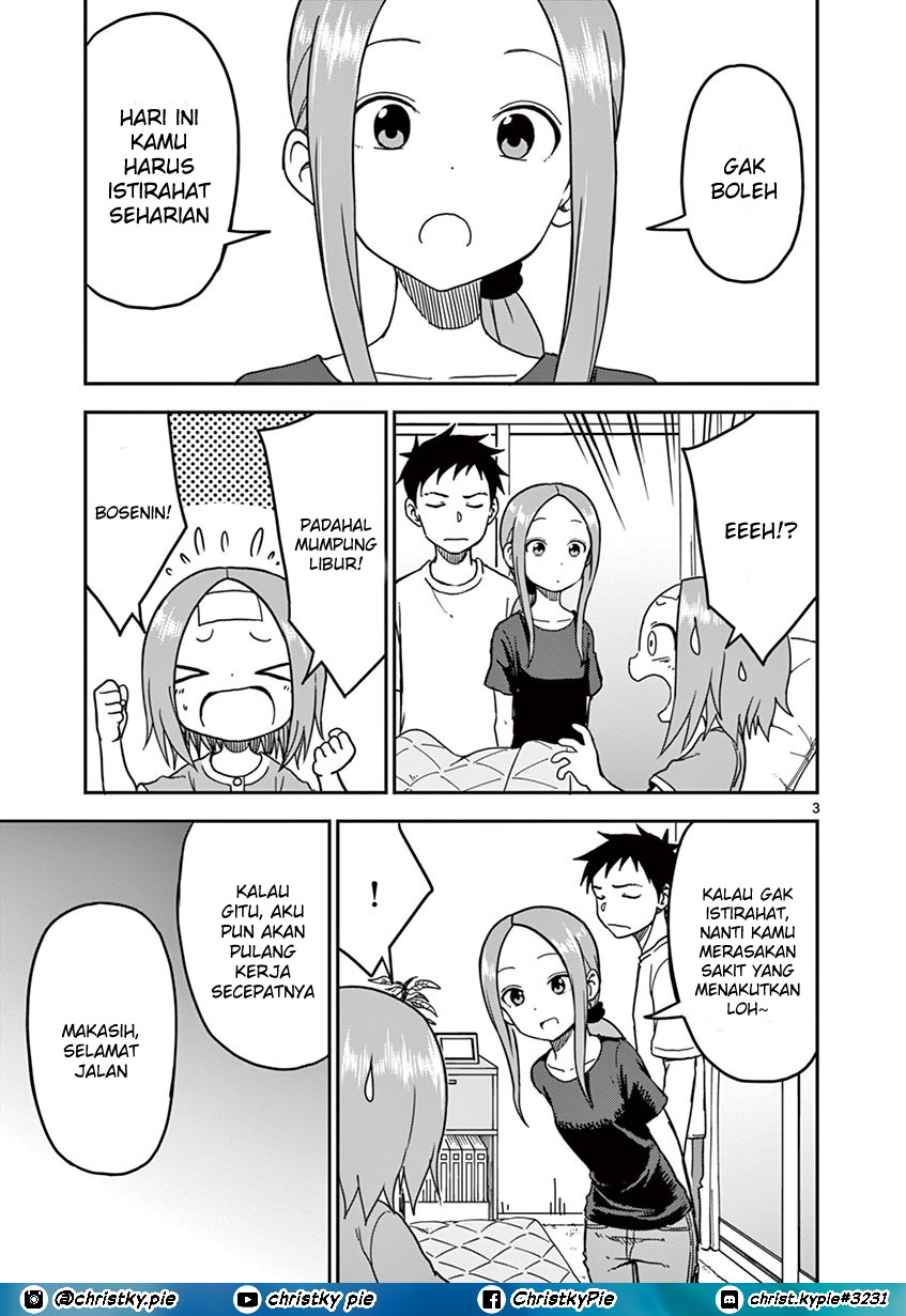 Karakai Jouzu no (Moto) Takagi-san Chapter 95 Bahasa Indonesia