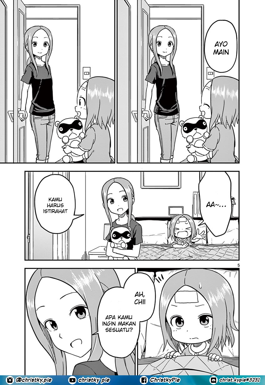 Karakai Jouzu no (Moto) Takagi-san Chapter 95 Bahasa Indonesia
