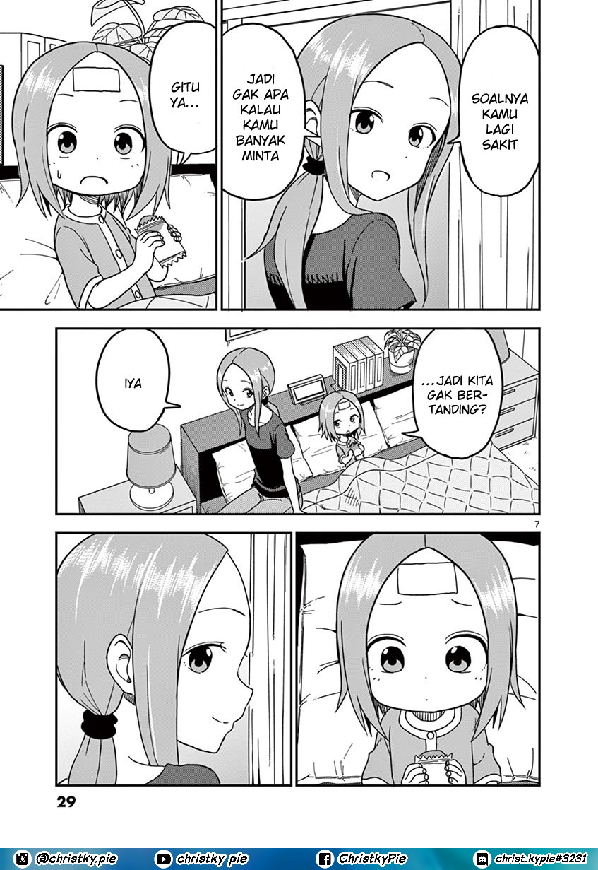 Karakai Jouzu no (Moto) Takagi-san Chapter 95 Bahasa Indonesia