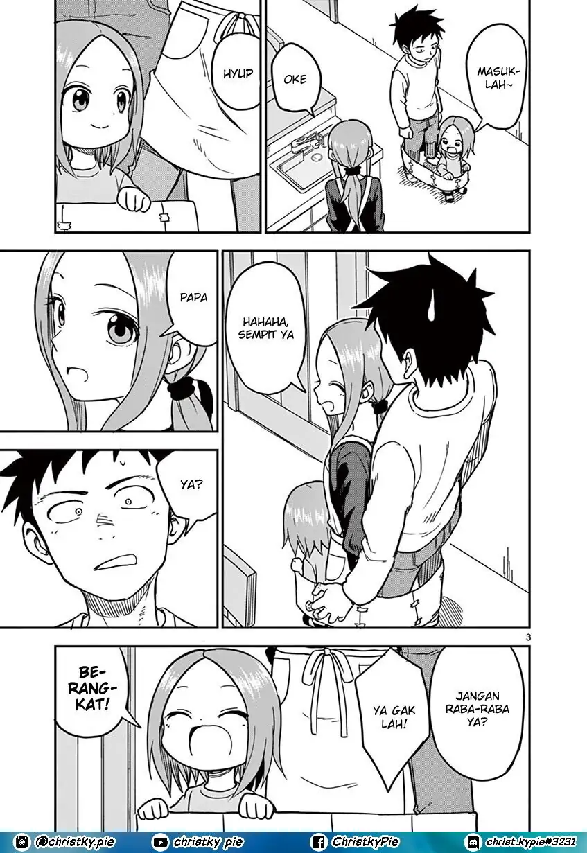 Karakai Jouzu no (Moto) Takagi-san Chapter 131 Bahasa Indonesia