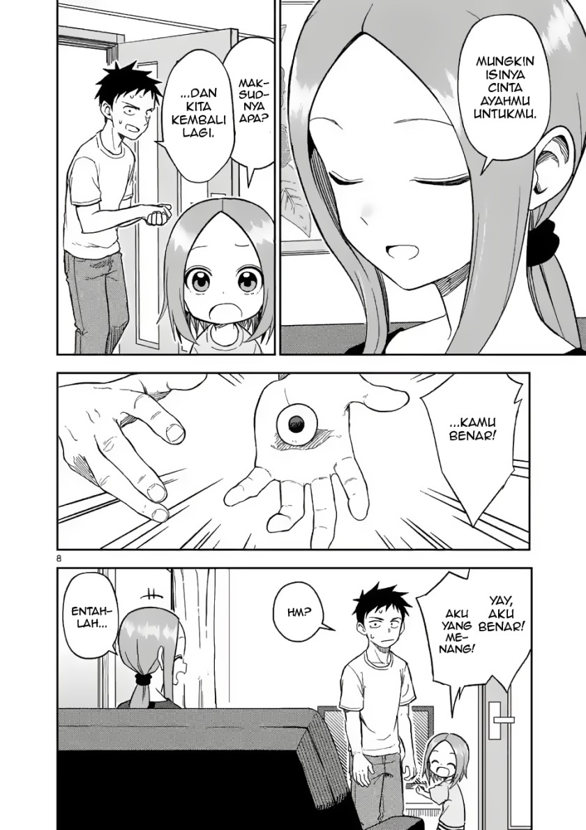 Karakai Jouzu no (Moto) Takagi-san Chapter 157 Bahasa Indonesia