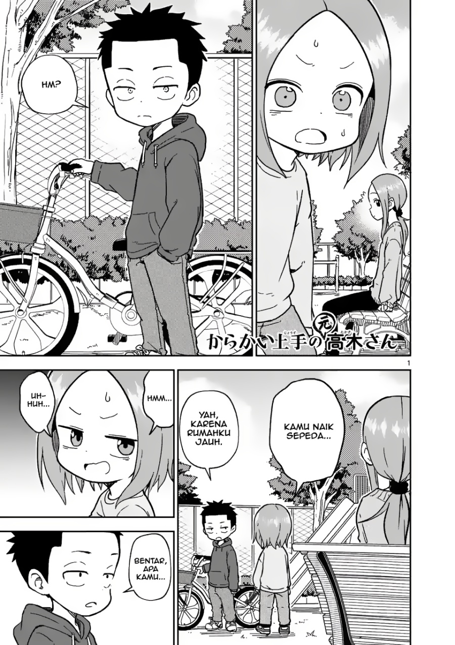 Karakai Jouzu no (Moto) Takagi-san Chapter 171 Bahasa Indonesia