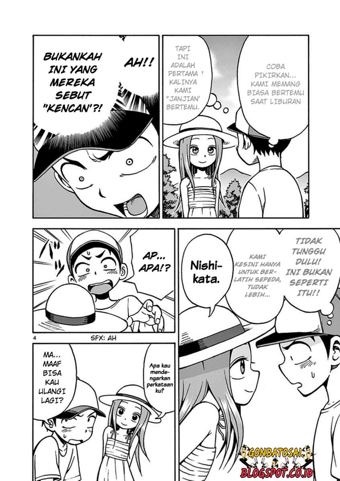 Karakai Jouzu no Takagi-san chapter 18
