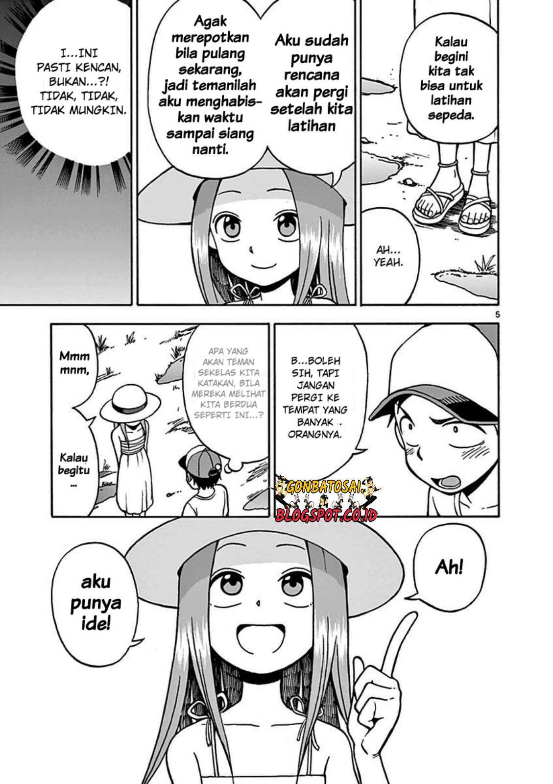 Karakai Jouzu no Takagi-san chapter 18