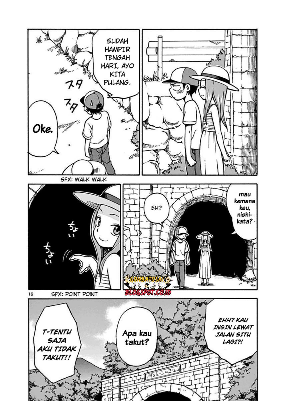 Karakai Jouzu no Takagi-san chapter 18