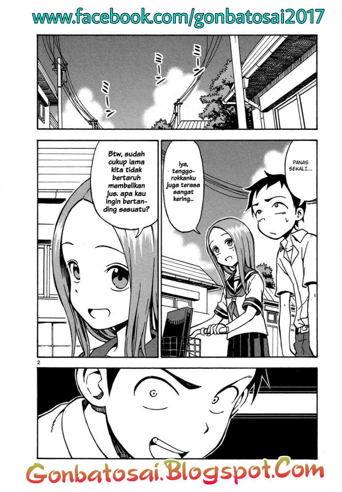 Karakai Jouzu no Takagi-san Chapter 23 Bahasa Indonesia
