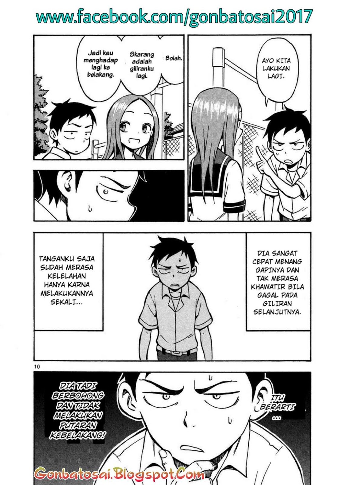 Karakai Jouzu no Takagi-san Chapter 23 Bahasa Indonesia