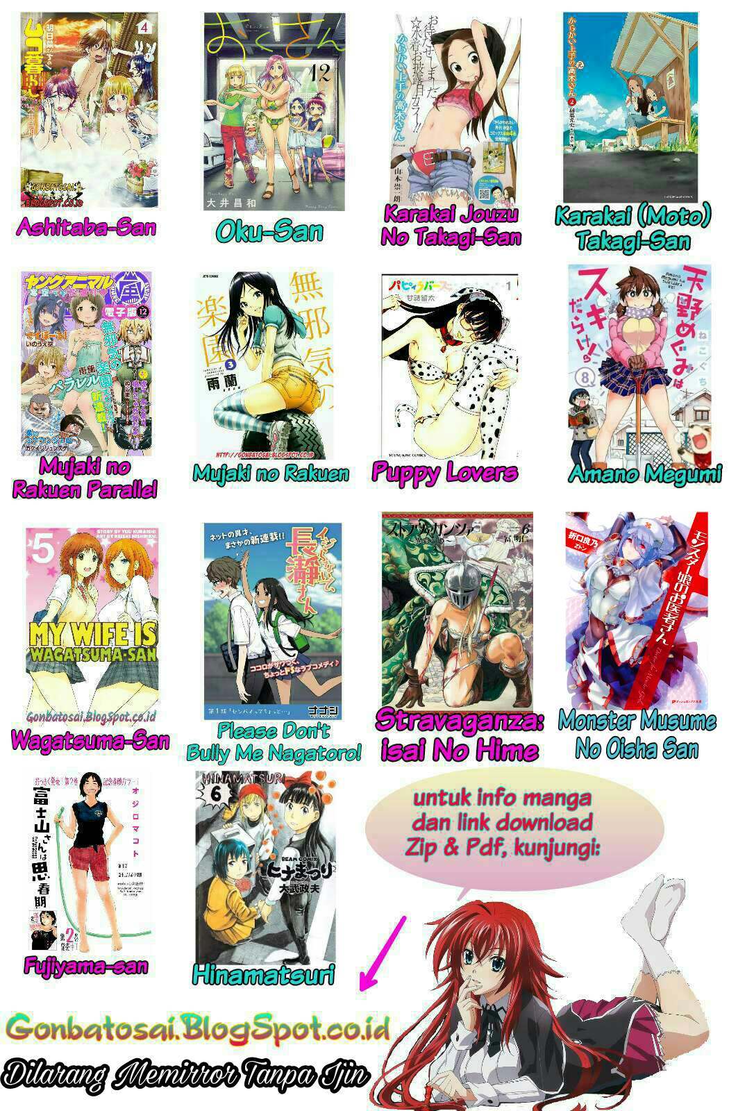 Karakai Jouzu no Takagi-san Chapter 23 Bahasa Indonesia