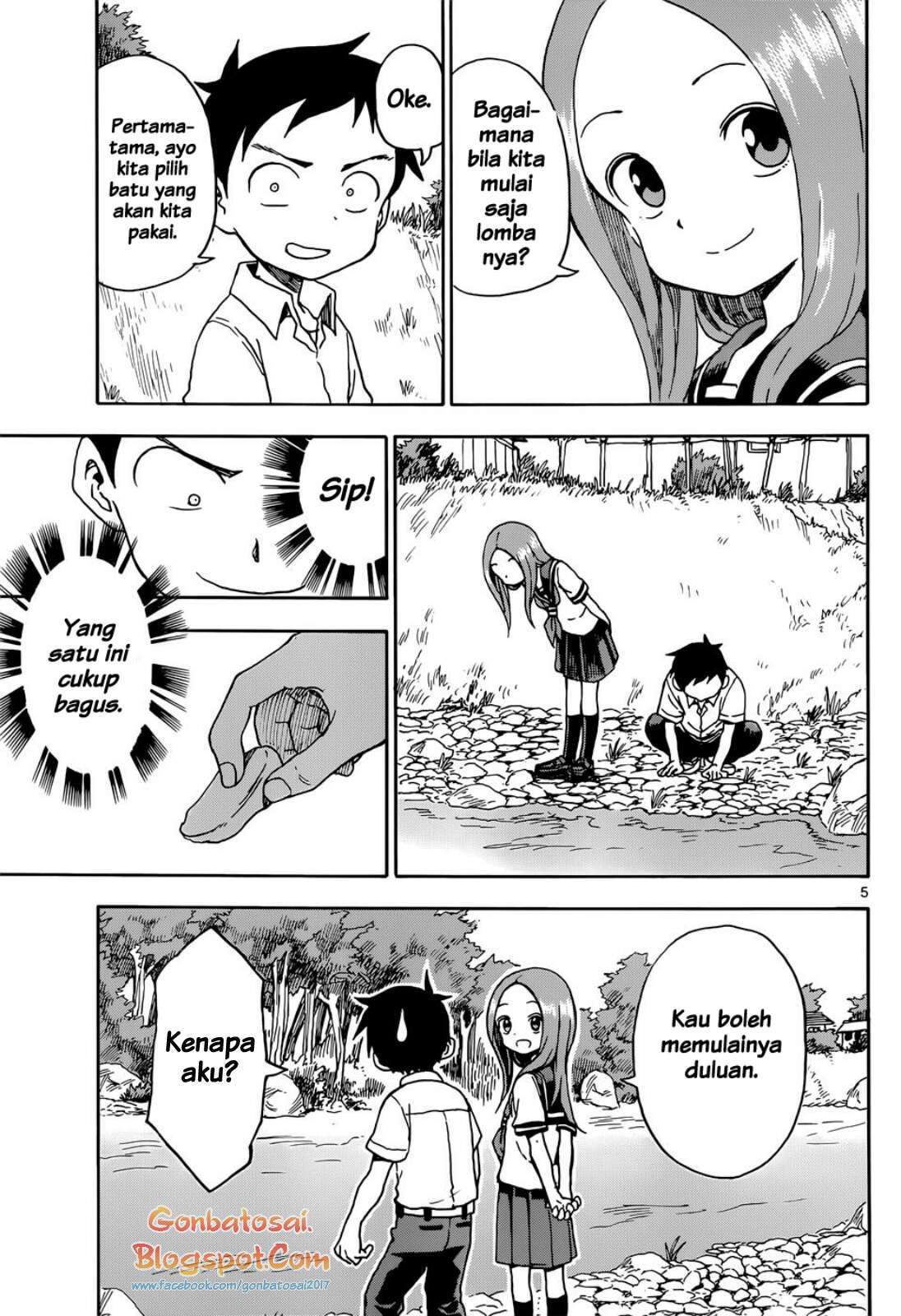 Karakai Jouzu no Takagi-san chapter 64