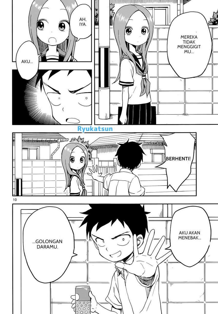 Karakai Jouzu no Takagi-san Chapter 90 Bahasa Indonesia