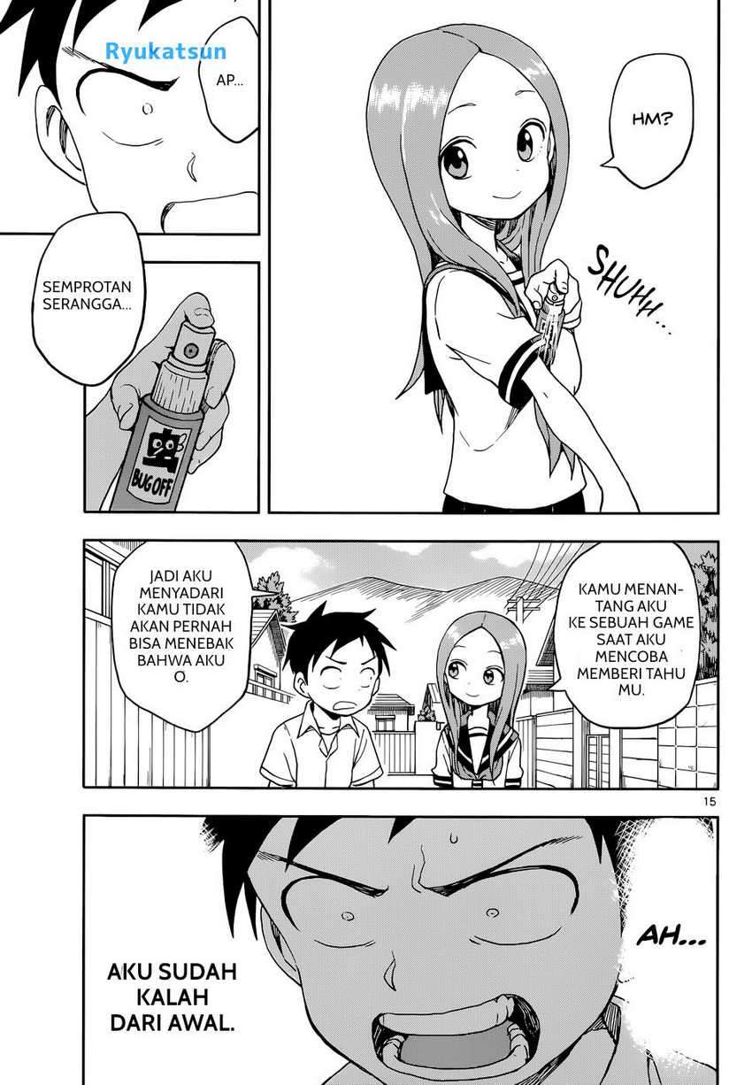 Karakai Jouzu no Takagi-san Chapter 90 Bahasa Indonesia