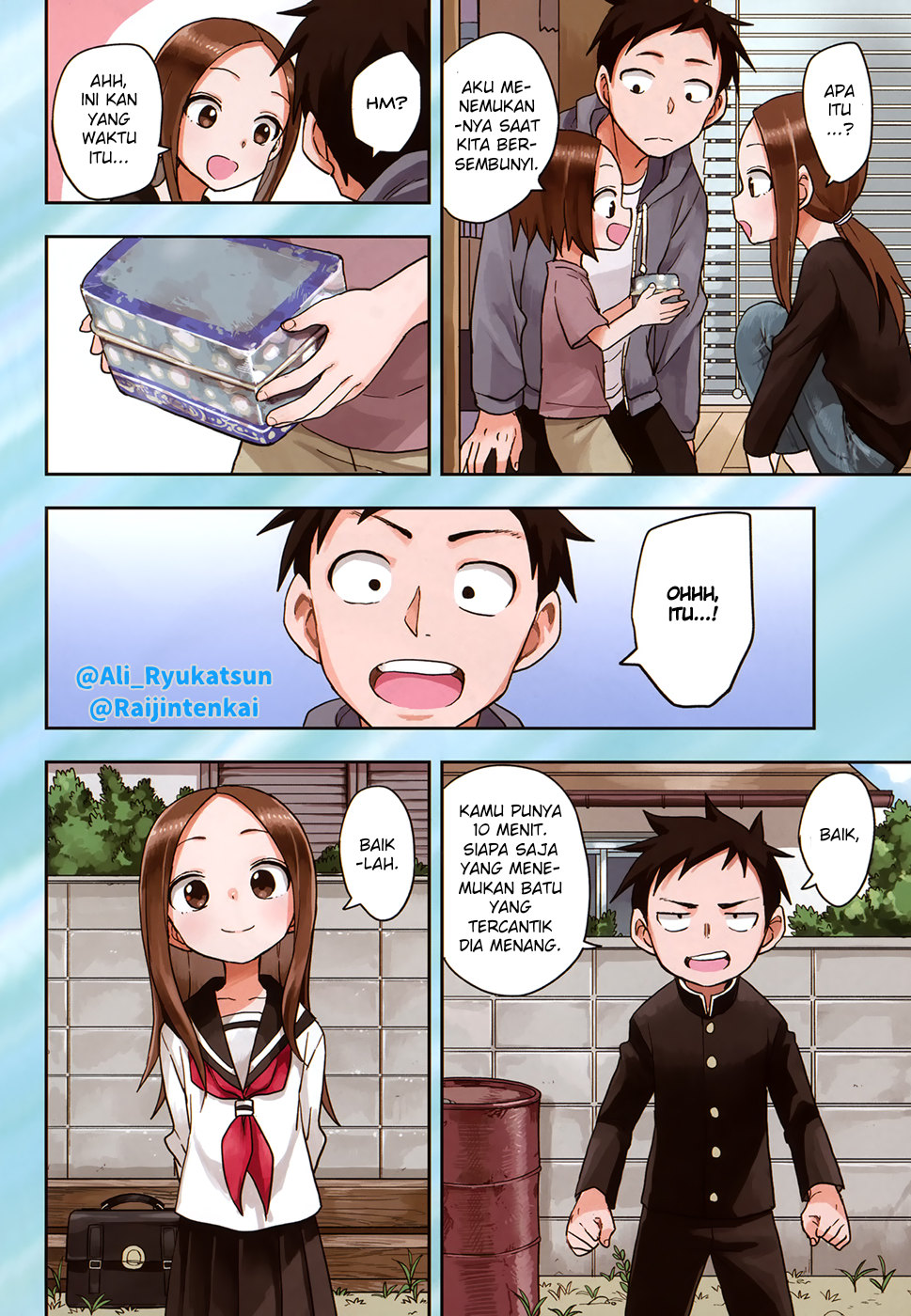 Karakai Jouzu no Takagi-san Chapter 145 Bahasa Indonesia
