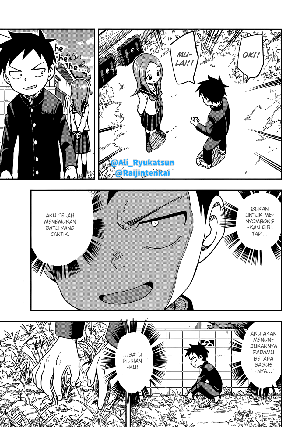 Karakai Jouzu no Takagi-san Chapter 145 Bahasa Indonesia