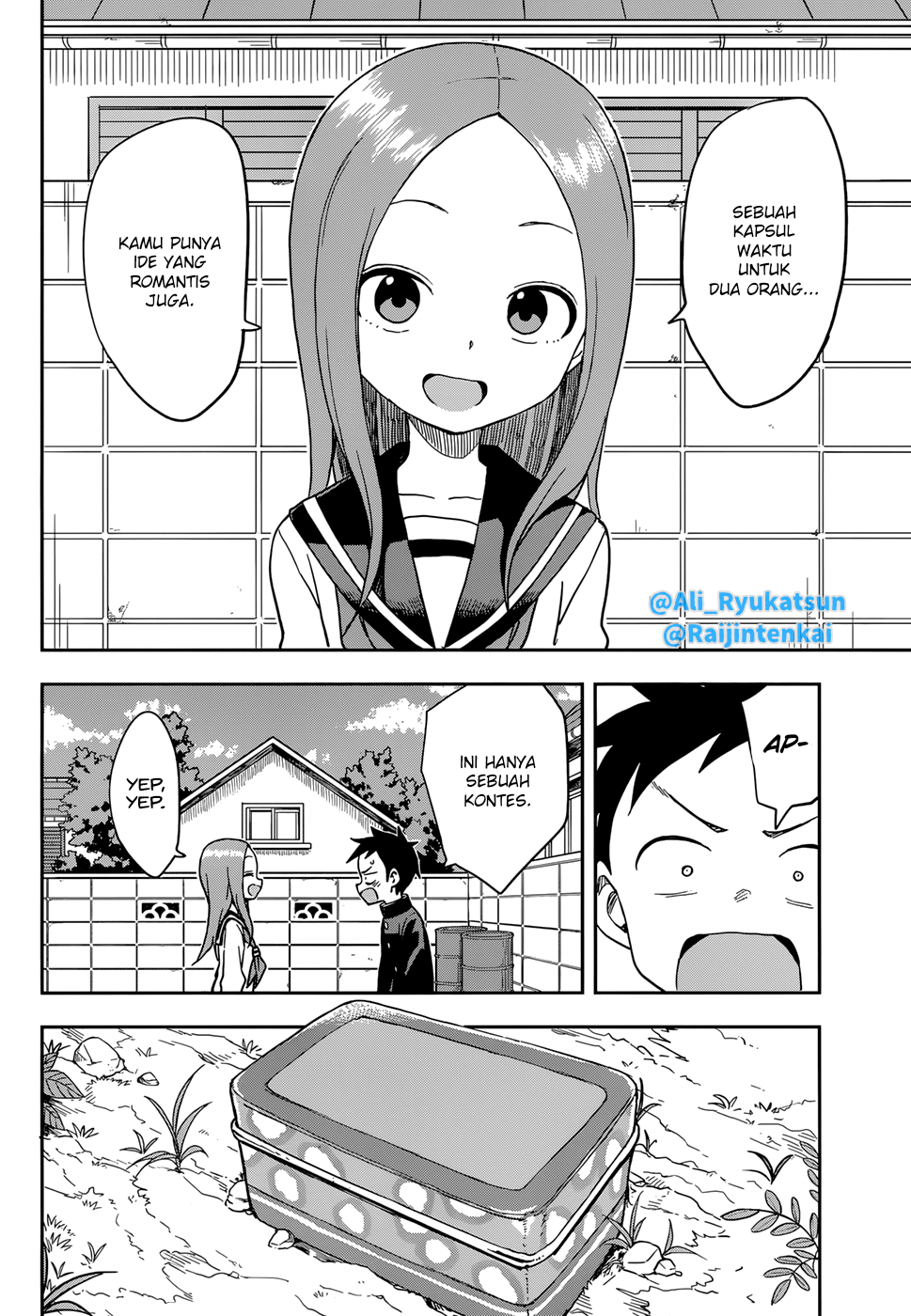 Karakai Jouzu no Takagi-san Chapter 145 Bahasa Indonesia