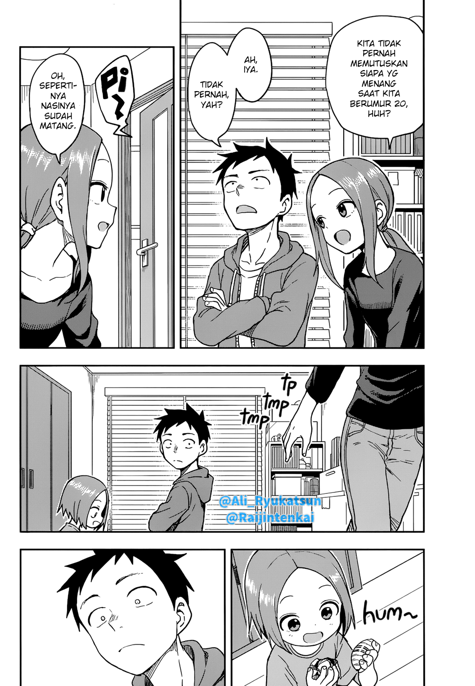 Karakai Jouzu no Takagi-san Chapter 145 Bahasa Indonesia