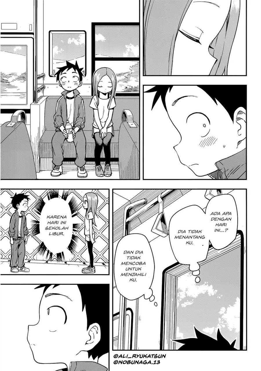 Karakai Jouzu no Takagi-san Chapter 153 Bahasa Indonesia