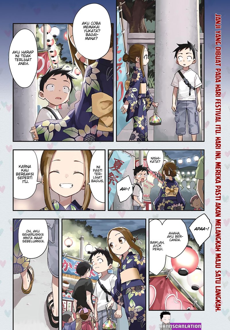 Karakai Jouzu no Takagi-san Chapter 177 Bahasa Indonesia