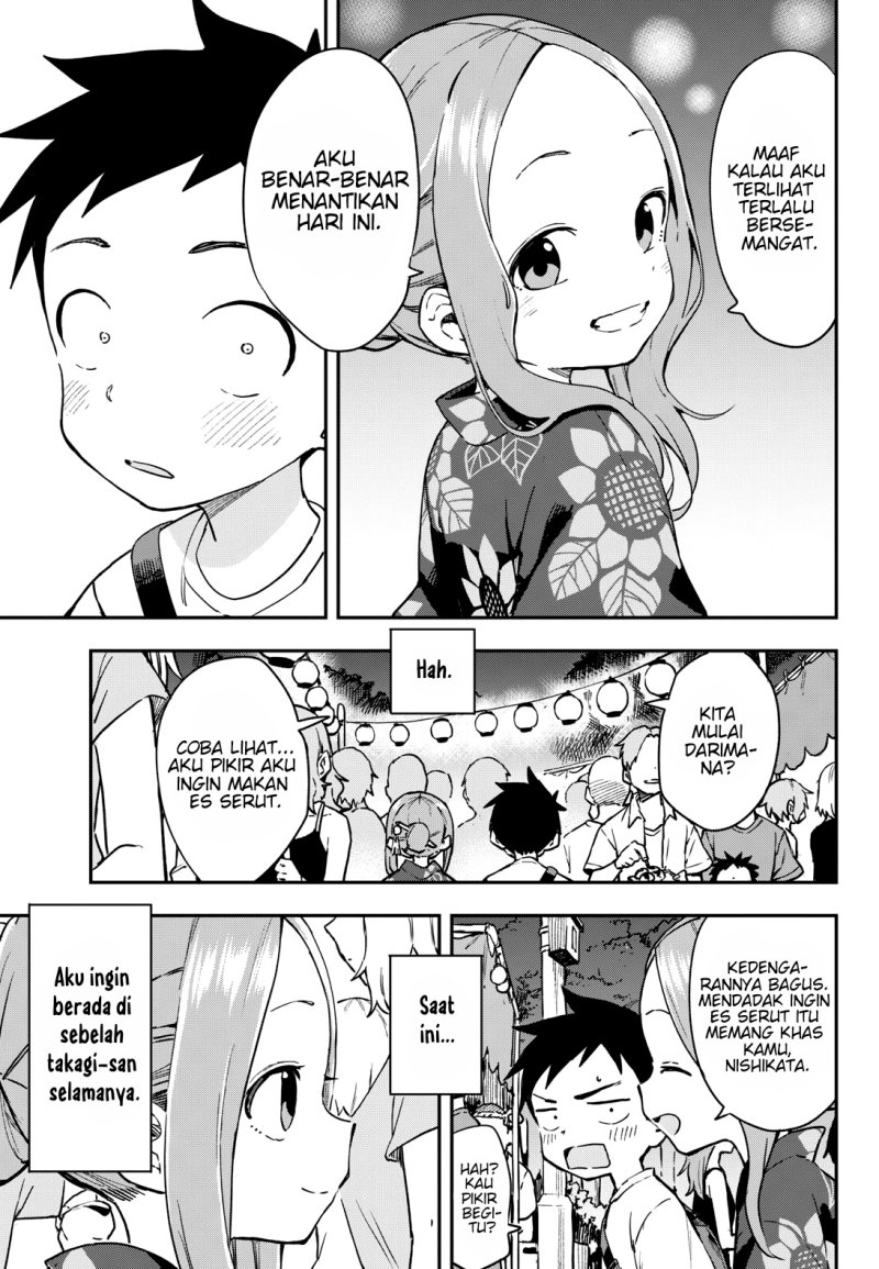 Karakai Jouzu no Takagi-san Chapter 177 Bahasa Indonesia