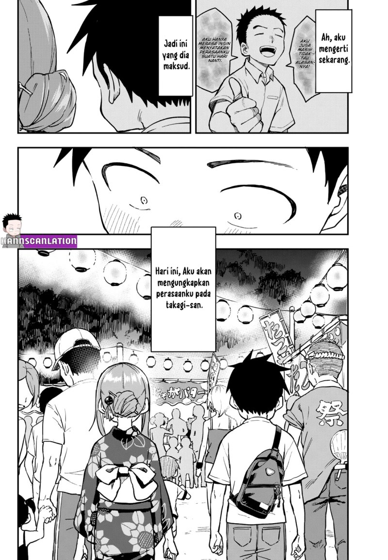 Karakai Jouzu no Takagi-san Chapter 177 Bahasa Indonesia