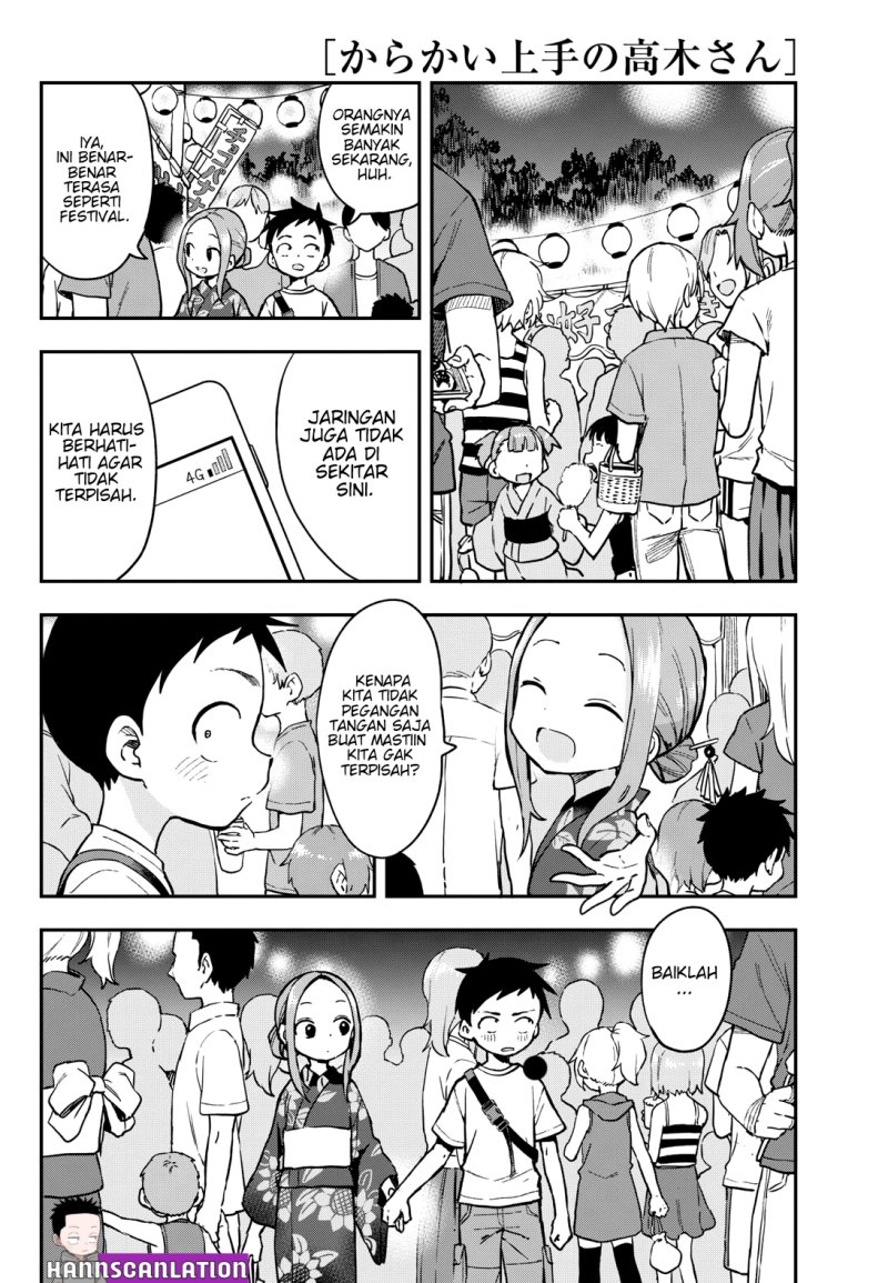 Karakai Jouzu no Takagi-san Chapter 177 Bahasa Indonesia