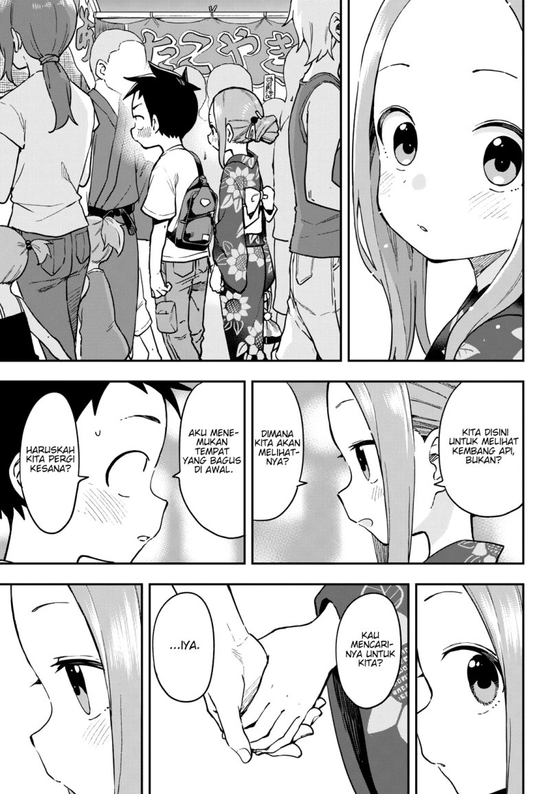Karakai Jouzu no Takagi-san Chapter 177 Bahasa Indonesia