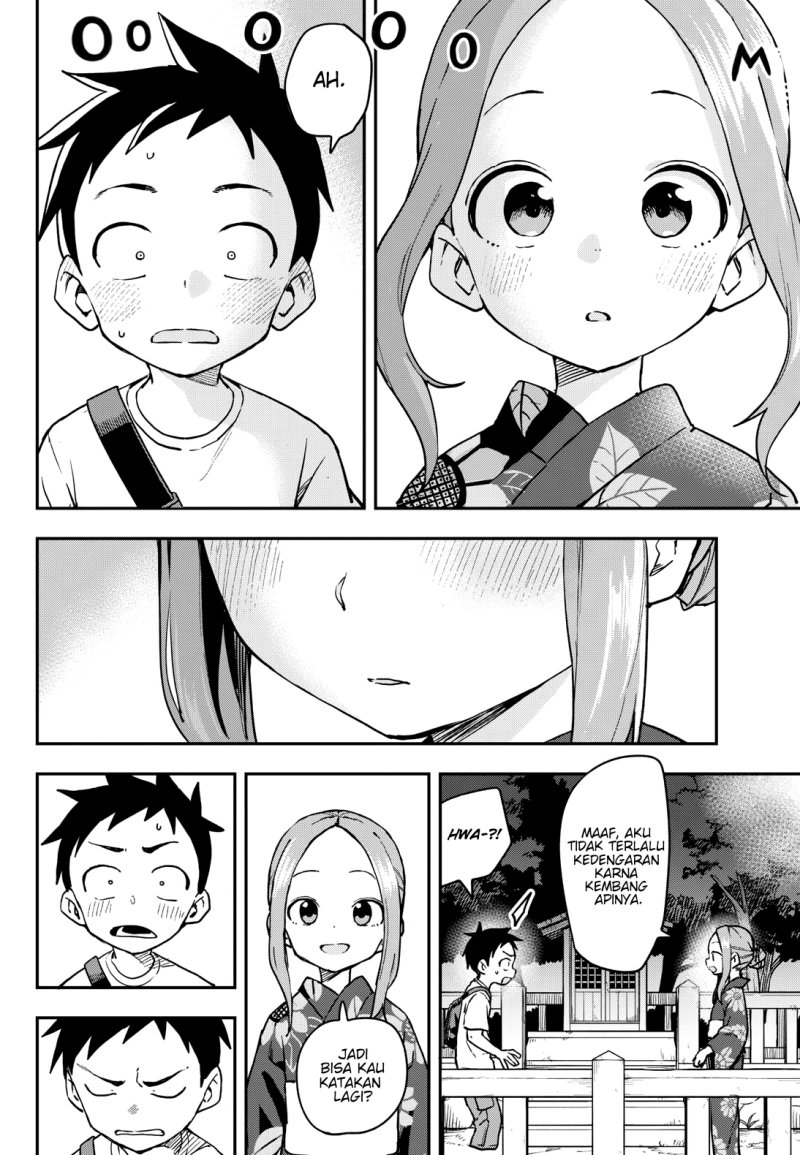 Karakai Jouzu no Takagi-san Chapter 177 Bahasa Indonesia