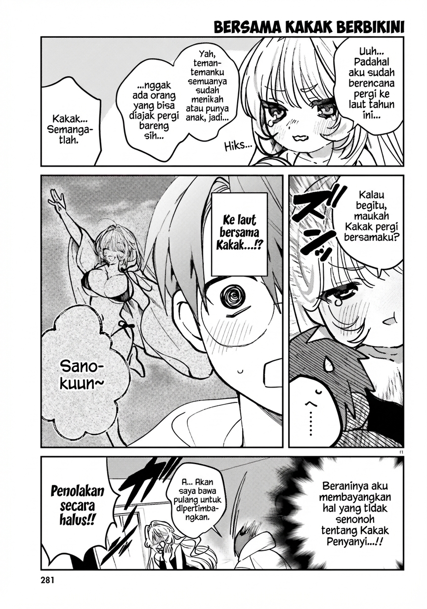 Karaoke de Utau Oneesan to Issyo Chapter 06 Bahasa Indonesia