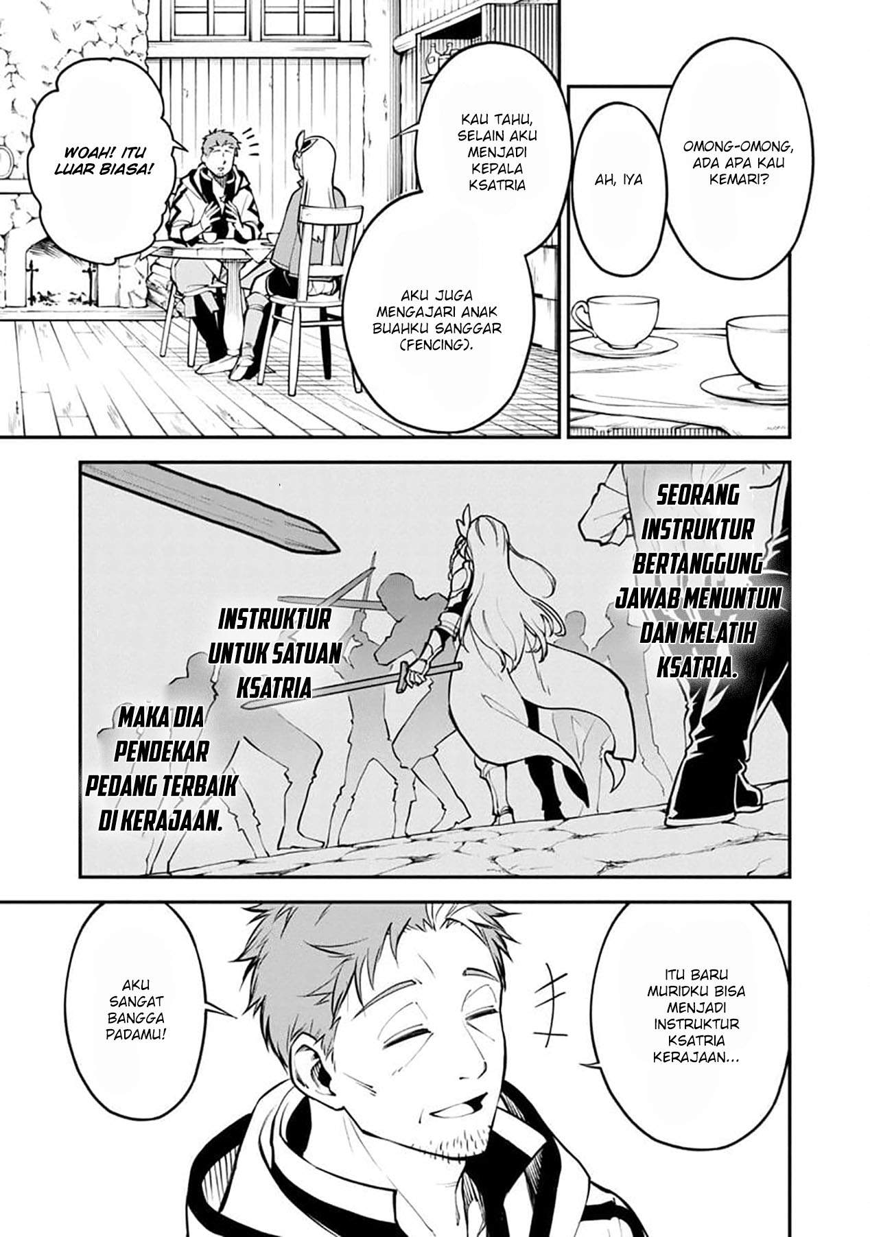Katainaka no Ossan, Kensei ni Naru ~tada no inaka no kenjutsu shihan datta no ni, taisei shita deshi-tachi ga ore wo hottekurenai ken~ chapter 1