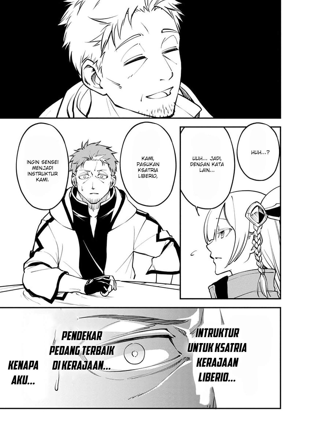 Katainaka no Ossan, Kensei ni Naru ~tada no inaka no kenjutsu shihan datta no ni, taisei shita deshi-tachi ga ore wo hottekurenai ken~ chapter 1