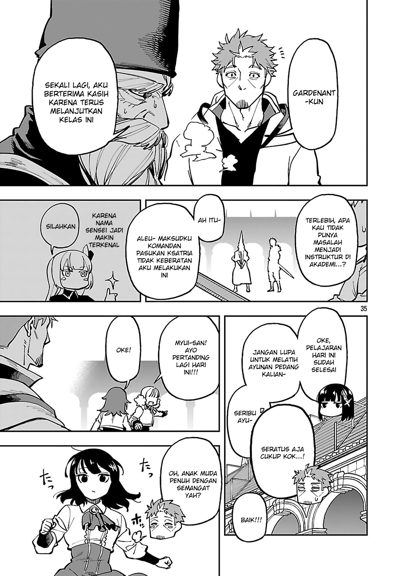 Katainaka no Ossan, Kensei ni Naru ~tada no inaka no kenjutsu shihan datta no ni, taisei shita deshi-tachi ga ore wo hottekurenai ken~ chapter 32
