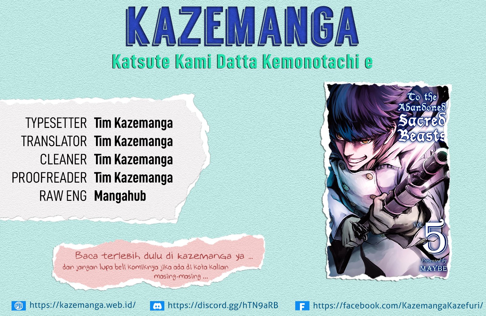 Katsute Kami Datta Kemonotachi e chapter 28